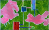 Barbara Btikofer: Cloud, 50 x 80 cm