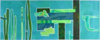 Barbara Btikofer: Windstille, 50 x 125 cm