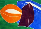 Barbara Btikofer: Blauer Toaster, 85 x 120 cm