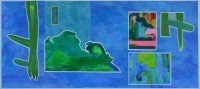 Barbara Btikofer: Auftakt, 40 x 90 cm
