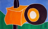 Barbara Btikofer: Ball, 42 x 70 cm