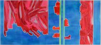 Barbara Btikofer: Passanten, 55 x 125 cm