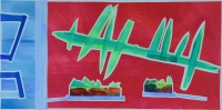 Barbara Btikofer: Torpedo, 40 x 80 cm