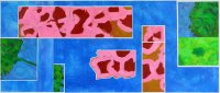 Barbara Btikofer: Manifestation, 55 x 130 cm