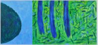 Barbara B�tikofer: Vier, 50 x 110 cm