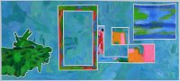 Barbara Btikofer: Transparenzgebot, 40 x 90 cm