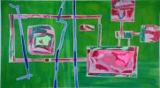 Barbara Btikofer: Park, 100 x 180 cm, (LH)
