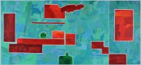 Barbara Btikofer: berflug, 60 x 130 cm