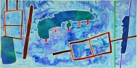 Barbara Btikofer: Trabant, 60 x 120 cm