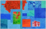 Barbara B�tikofer: Warmes Rauschen, 50 x 80 cm