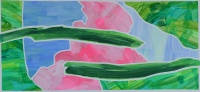 Barbara Btikofer: Landpartie, 30 x 65 cm