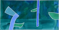 Barbara Btikofer: Axt, 55 x 88 cm