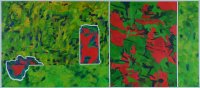 Barbara Btikofer: Zwischenzeit, 55 x 125 cm
