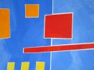 Barbara Btikofer: Blaue Hlften, 30 x 40 cm, (MK)