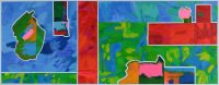 Barbara Btikofer: Zweizueins, 45 x 115 cm