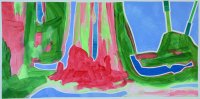 Barbara Btikofer: Berg, 35 x 70 cm