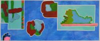 Barbara Btikofer: Strategiewechsel, 35 x 85 cm