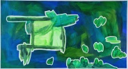 Barbara Btikofer: Ritt, 50 x 100 cm