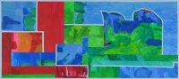 Barbara B�tikofer: Erhebung, 40 x 90 cm