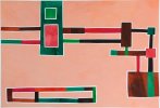 Barbara Btikofer: Verbindungen, 61 x 90 cm