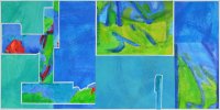 Barbara Btikofer: Neuland, 45 x 90 cm