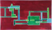 Barbara Btikofer: Anlage 3, 60 x 102 cm (LH)