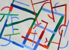 Barbara Btikofer: Allover, 50 x 70 cm, 2013