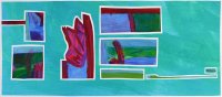 Barbara Btikofer: Meeresrauschen, 35 x 80 cm