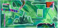 Barbara Btikofer: Busch, 40 x 80 cm