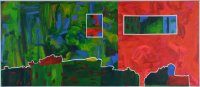 Barbara Btikofer: Hinterland, 60 x 139 cm